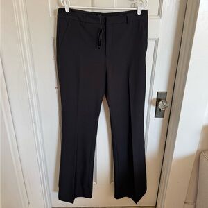 NWT Banana Republic black bootcut fir trousers size 12 Tall (long inseam)
